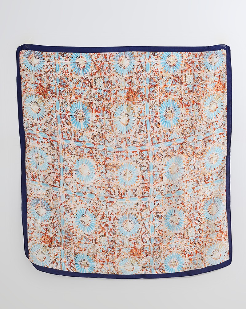 FOULARD CARRÉ IMPRIMÉ