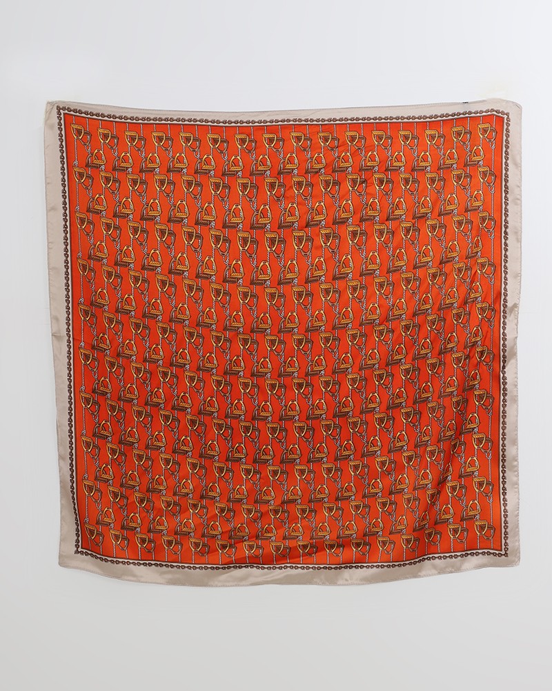 FOULARD CARRÉ IMPRIMÉ