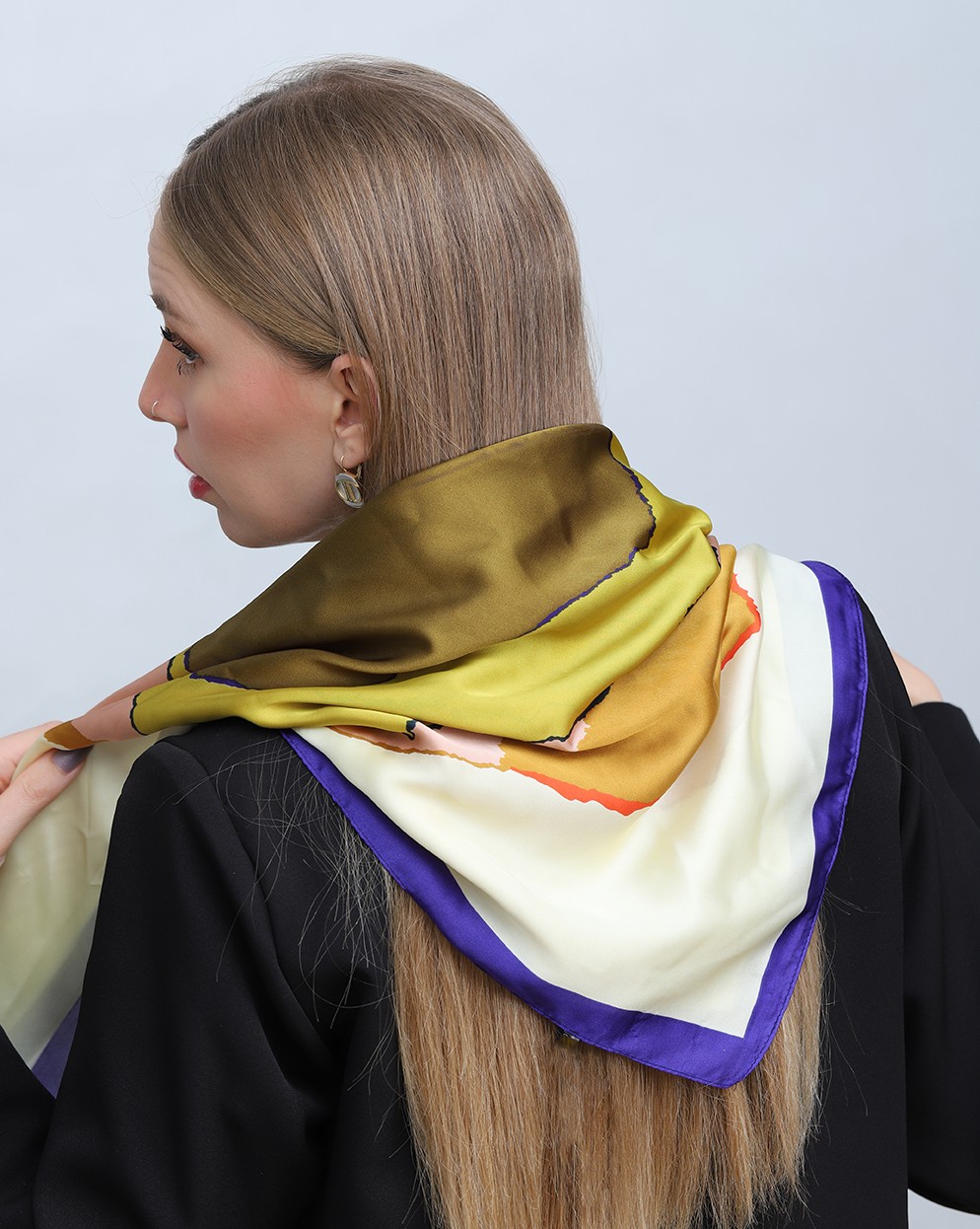 FOULARD CARRÉ IMPRIMÉ